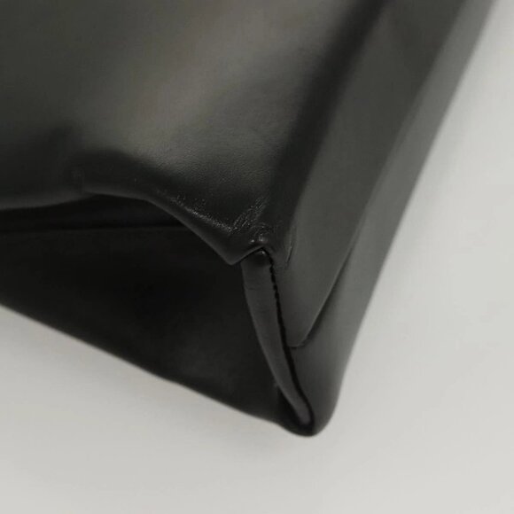 PRADA Hand Bag Leather Black Auth bs26480 - Picture 5 of 16